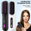 Cordless Hair Straightener Brush