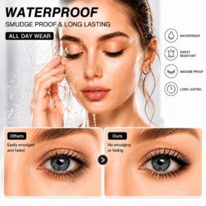 Lower Lash Stamp Kit 2-in-1 Waterproof Bottom Eyelash Stamp & Eyeliner Set – Smudge-Proof Quick Makeup Tool for Beginners