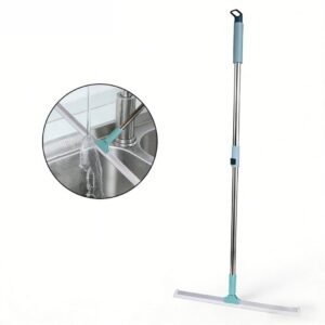 39" Extendable Window Squeegee with Swivel Head. 2-in-1 floor & glass cleaner for bathrooms & tiles. Reach high spots easily with a foam handle. Shop now!