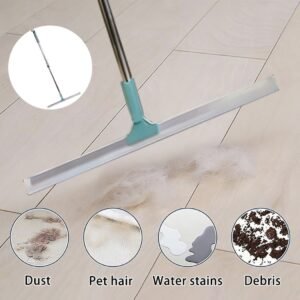 39" Extendable Window Squeegee with Swivel Head. 2-in-1 floor & glass cleaner for bathrooms & tiles. Reach high spots easily with a foam handle. Shop now!