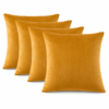 velvet cushion covers