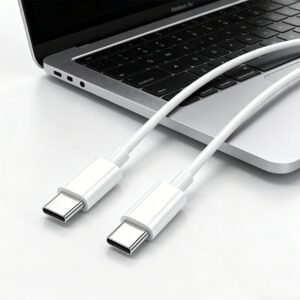 3-Pack USB Type C to C Cable 2M - 60W PD Fast Charging Lead, Type C to Type C Charging Cord for iPhone 16/15, MacBook Air, iPad Pro, Samsung Galaxy S24 & More