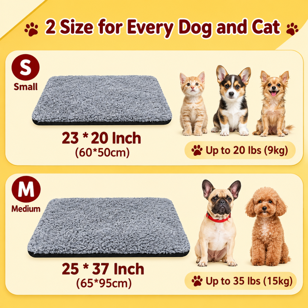 Ultra-Warm Heated Pet Mat for Dogs & Cats – Insulated Thermal Bed with Washable Cover - Image 3
