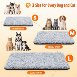 Ultra-Warm Heated Pet Mat for Dogs & Cats – Insulated Thermal Bed with Washable Cover