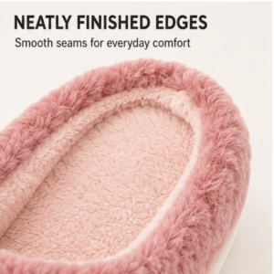 Winter Slippers for Women – Fluffy Warm & Cosy House Slippers, Soft Slip-On Indoor Shoes for Ladies, Bedroom & Lounge Footwear, UK Size 3–4