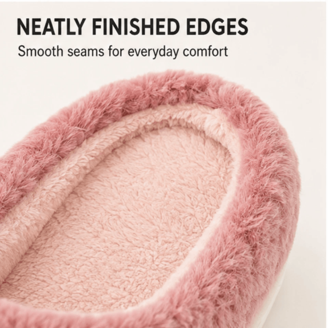 Winter Slippers for Women – Fluffy Warm & Cosy House Slippers, Soft Slip-On Indoor Shoes for Ladies, Bedroom & Lounge Footwear, UK Size 3–4 - Image 2